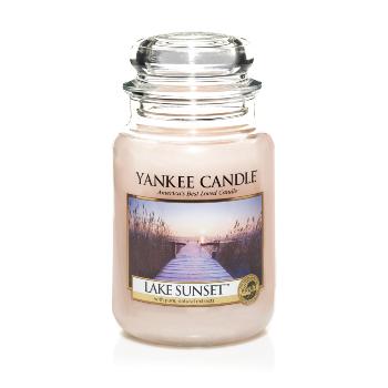 Grande jarre Lake Sunset / Coucher De Soleil Au Lac de chez Yankee Candle