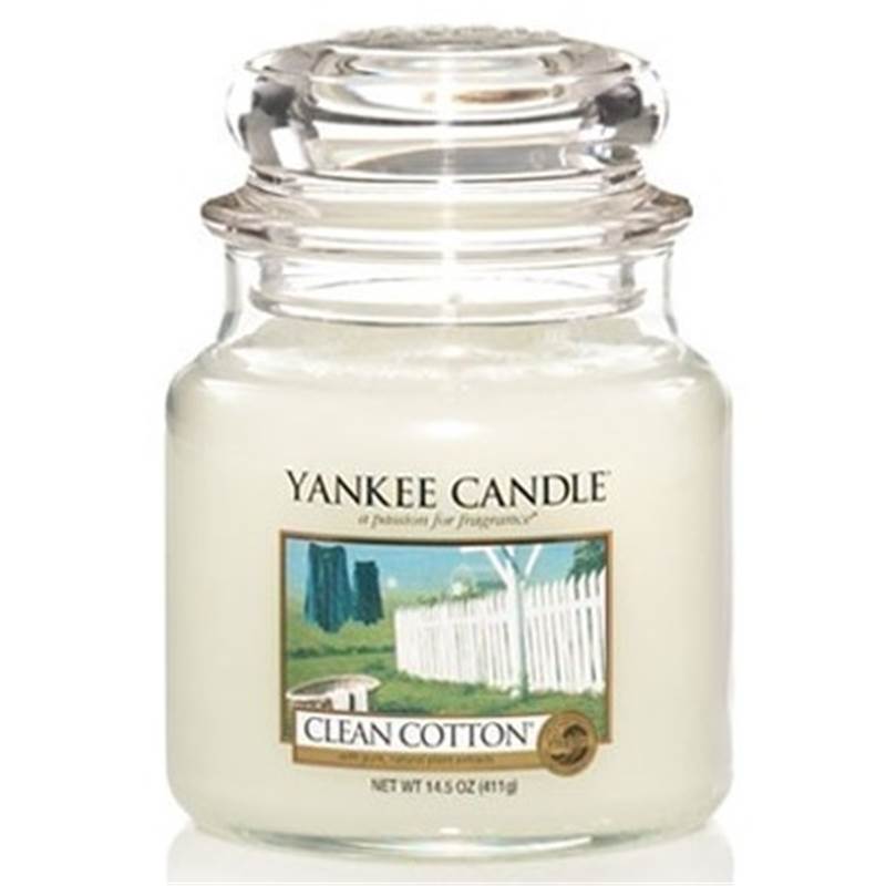 Bougie Parfumée Clean Cotton - 104 g YANKEE CAND…