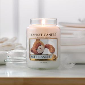 Grande jarre Yankee Candle Soft Blanket / La Couverture Douce