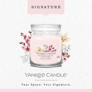 Moyenne Jarre Signature Pink Cherry & Vanilla Yankee Candle