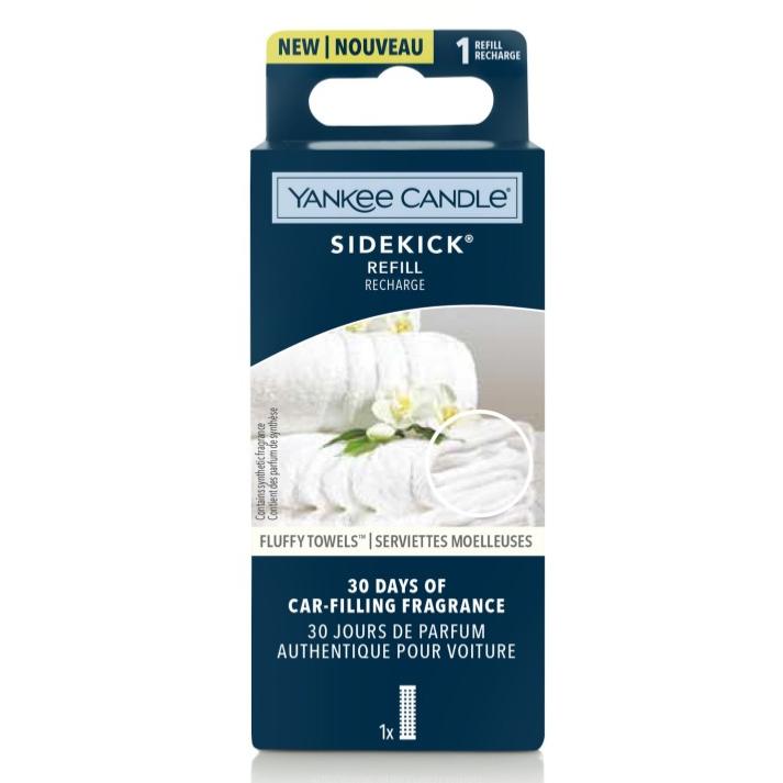 Yankee Candle Recharge SideKick Fluffy Towels pour voiture