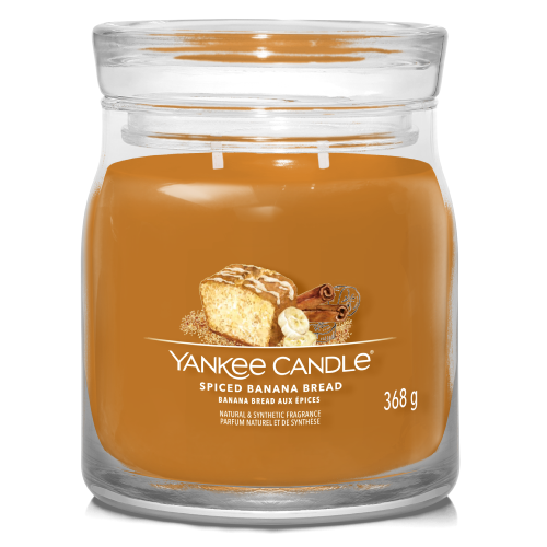 Moyenne Jarre Signature Banana Bread Aux Epices Yankee Candle
