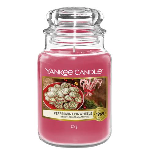 Grande Jarre Biscuits roulés à la menthe ( Peppermint pinwheels )Yankee Candle