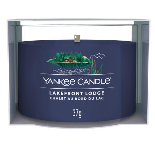 Votive en verre Chalet Au Bord du Lac Yankee Candle