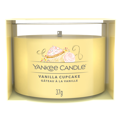 Votive en verre Vanilla Cupcake Yankee Candle
