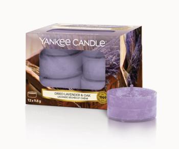 Boite De 12 Lumignons Dried Lavender & Oak de Yankee Candle