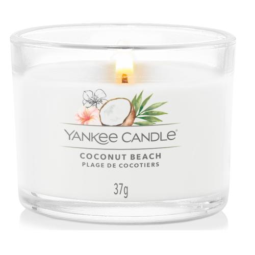<b>Votive en verre</b> Bougie Coconut Beach Yankee Candle