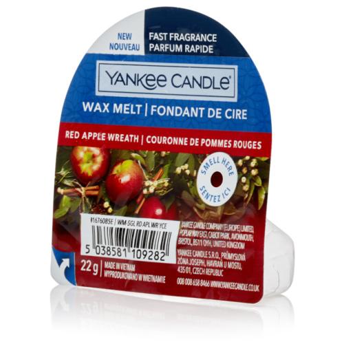 Fondant Red Apple Wreath Yankee Candle
