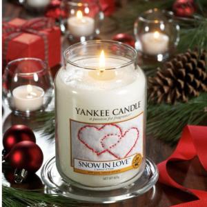Grande Jarre Snow In Love / L'amour D'hiver Yankee Candle