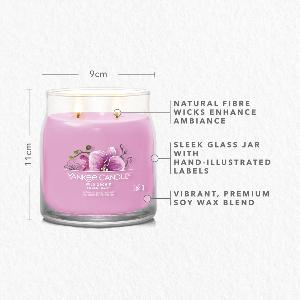 Moyenne Jarre Signature Wild Orchid / Orchidée Sauvage  Yankee Candle