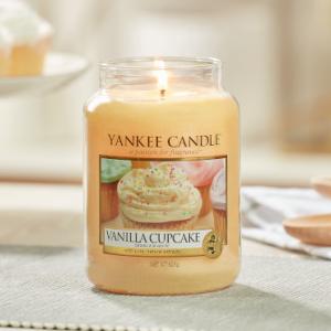 Grande Jarre Vanilla Cupcake / Gâteau Vanille Yankee Candle