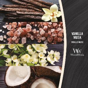 Bougie Ellipse Vanilla / Musc de Woodwick