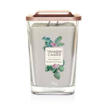 Grande bougie élévation parfum "Bergamote exotique" Yankee Candle
