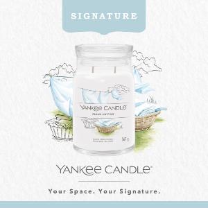 Grande Jarre Clean Cotton Yankee Candle Signature