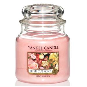 Moyenne Jarre Fresh Cut Roses / Roses Coupées Yankee Candle