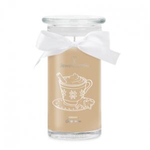 Bougie Creamy Cappuccino Boucles d' Oreille Jewel Candle