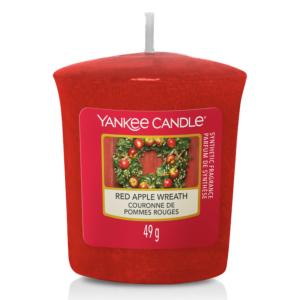 Votive Red Apple Wreath Yankee Candle