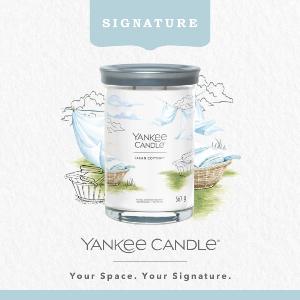 Yankee Candle Grande Colonne Signature Clean Cotton