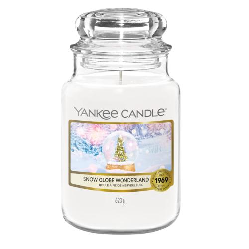 Grande Jarre Boule à neige merveilleuse  ( Snow globe wonderland )Yankee Candle