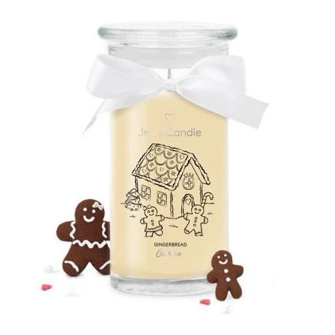 Bougie Gingerbread Cookie Boucles d' Oreille Jewel Candle