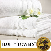 Fluffy towels / Serviettes moelleuses