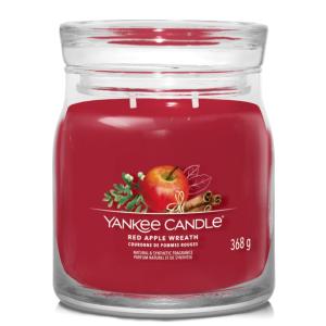 Moyenne Jarre Signature Red Apple Wreath Yankee Candle