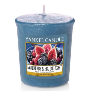 Bougie Votive Mulberry & Fig Delight Yankee Candle