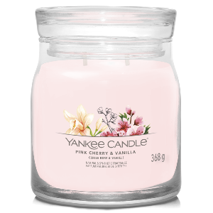 Moyenne Jarre Signature Pink Cherry & Vanilla Yankee Candle