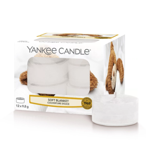 Boites De 12 Lumignons Soft Blanket Yankee Candle