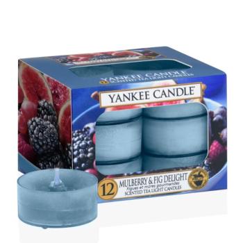 Boite De 12 Lumignons Mulberry & Fig Delight Yankee Candle