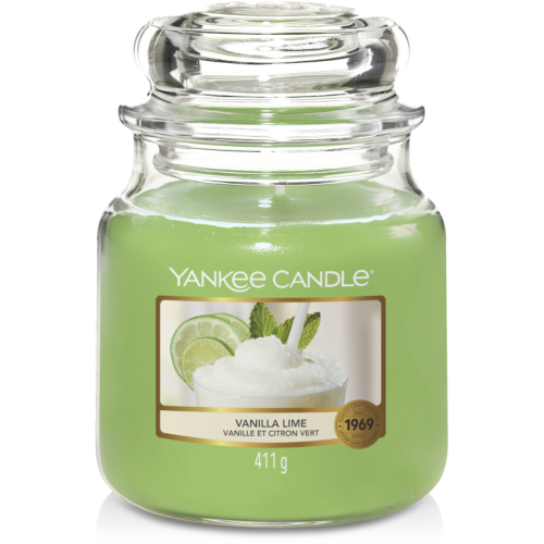 Moyenne Jarre Vanilla Lime de Yankee Candle