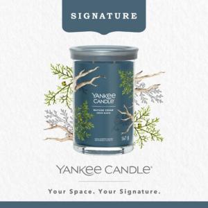 Yankee Candle Grande Colonne Signature Cèdre Marin