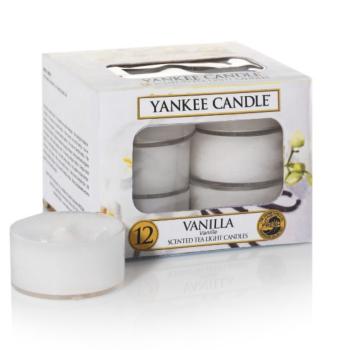 Boite De 12 Lumignons Vanilla / Vanille Yankee Candle