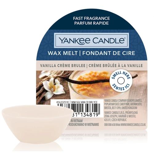 Fondant Crème brûlée à la Vanille de Yankee Candle
