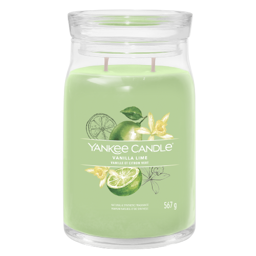 Grande Jarre signature Vanilla Lime / Vanille Citron Vert Yankee Candle