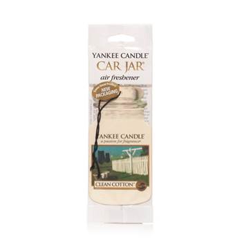 Car Jar Clean Cotton® X1 Yankee Candle