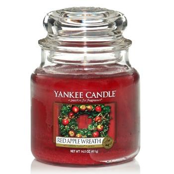 Moyenne Jarre Red Apple Wreath Yankee Candle