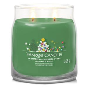 Moyenne Jarre Sapin de Noël Scintillant de Yankee Candle