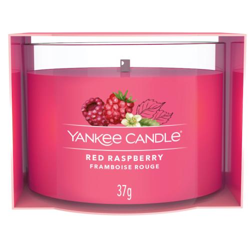<b>Votive en verre</b> Bougie Red Raspberry Yankee Candle