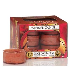 Boites De 12 Lumignons Spiced Orange Yankee Candle