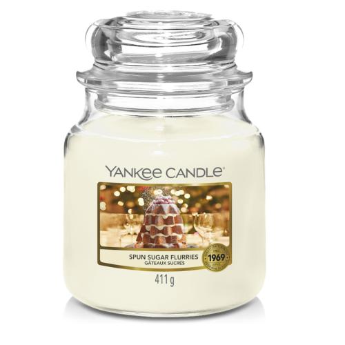 Moyenne Jarre Gâteaux sucrés (Spun sugar flurries ) Yankee Candle