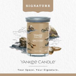 Yankee Candle Grande Colonne Signature Ambre & Bois de Santal
