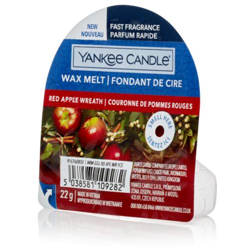 Fondant Red Apple Wreath Yankee Candle