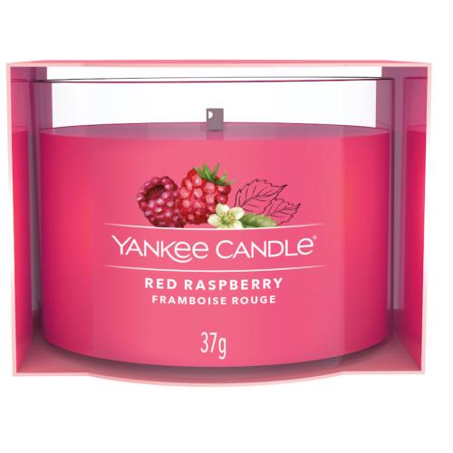 <b>Votive en verre</b> Bougie Red Raspberry Yankee Candle