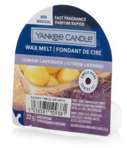 Tartelette fondant de cire Lemon Lavender / Citron Lavande Yankee Candle