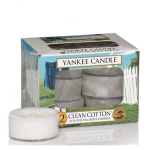 Boites De 12 Lumignons Clean Cotton Yankee Candle
