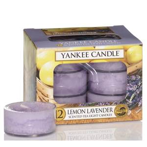 Boites De 12 Lumignons Lemon Lavender Yankee Candle