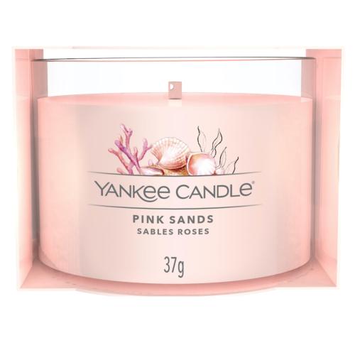 <b>Votive en verre</b> Bougie Pink sands Yankee Candle
