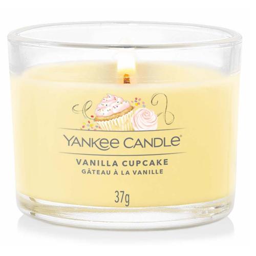 <b>Votive en verre</b> Bougie Vanilla Cupcake Yankee Candle