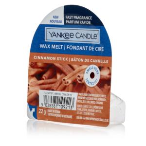 Tartelette ou fondant de cire Cinnamon Stick / Baton De Cannelle Yankee Candle